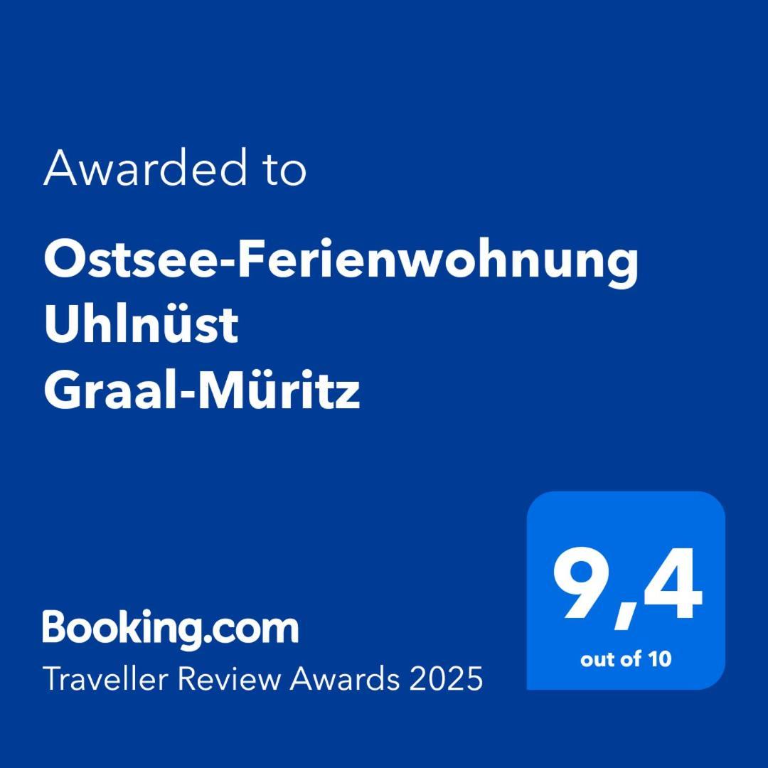 Ostsee-Ferienwohnung Uhlnuest Graal-Mueritz Gelbensande 外观 照片